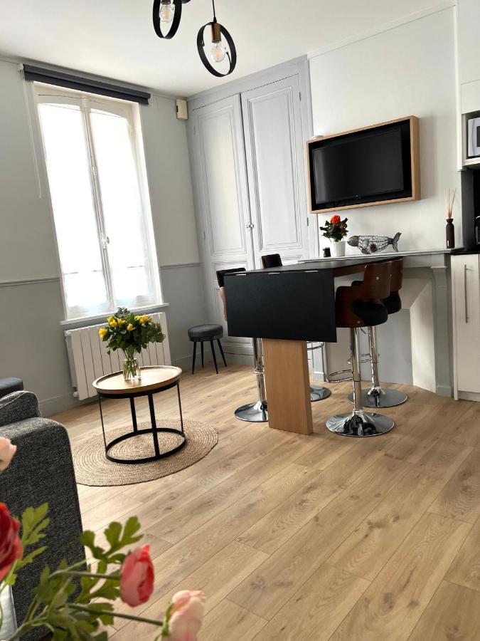 L'Evasion Apartment Honfleur Bagian luar foto